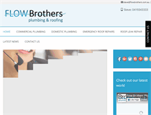 Tablet Screenshot of flowbrothers.com.au